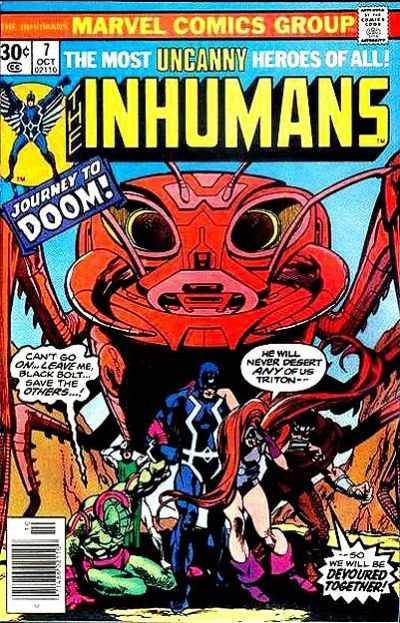 Inhumans (1975 series) #7, VF- (Stock photo)