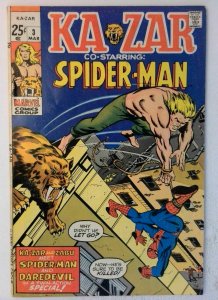 Ka-Zar #3 Marvel 1971 FN+ Bronze Age Comic Book 1st Print