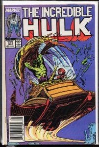 The Incredible Hulk #331 Newsstand Edition (1987) Hulk