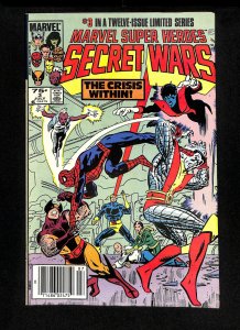Marvel Super-Heroes Secret Wars #3 1st Titania!