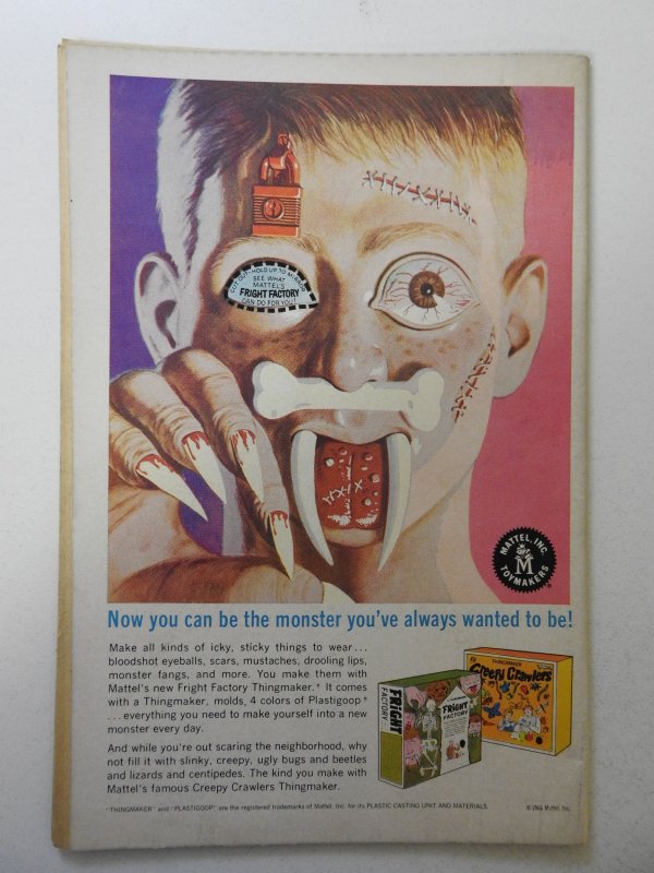 World's Finest Comics #167 (1967) GD+ Condition centerfold detached