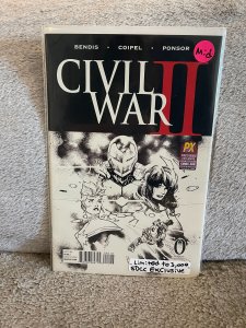 Civil War II #0 SDCC Exclusive Limited to 3,000 (2016)