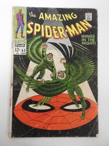 The Amazing Spider-Man #63 (1968) GD- Condition see desc