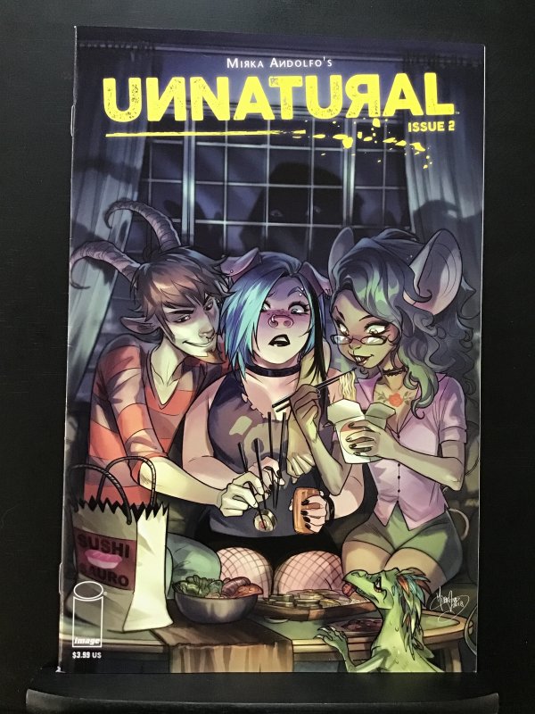 Unnatural #2 Cover A - Mirka Andolfo (2018)