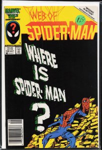 Web of Spider-Man #18 (1986) Spider-Man [Key Issue]