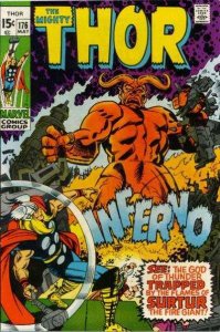 Thor (1966 series)  #176, Fine- (Stock photo)