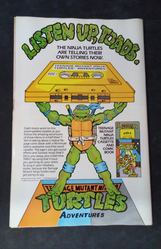 Teenage Mutant Ninja Turtles Adventures #3 (1989)
