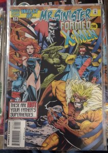 What If  # 74 1995  Marvel DISNEY...mr sinister formed the x-men sabertooth