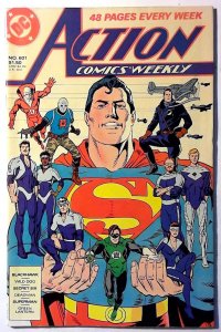 Action Comics Weekly #601 (1988) DC Comics Wild Dog 1st Print Comic Book