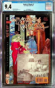 The Books of Magic #1 (1994) - CGC 9.4 - Cert#4371904013