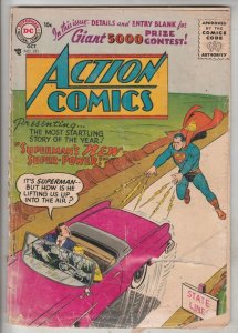 Action Comics #221 (Oct-56) GD- Affordable-Grade Superman
