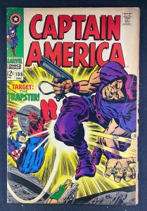 Captain America (1968) #108 VG (4.0) Trapster App Jack Kirby