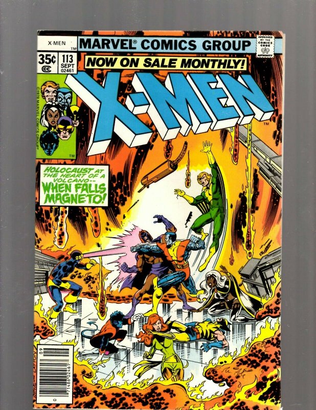 (Uncanny) X-Men # 113 NM- Marvel Comic Book Beast Angel Cyclops Magneto SM19