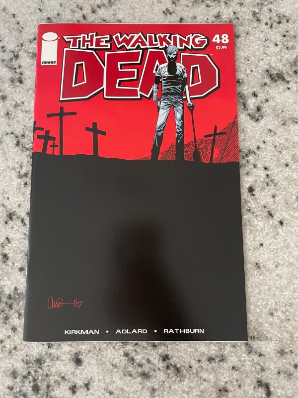 The Walking Dead # 48 NM Image Comic Book Robert Kirkman Tony Moore Zombie CM30 