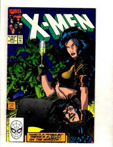 Uncanny X-Men # 267 FN Marvel Comic Book 2nd Gambit Appearance Key Wolverine DJ1