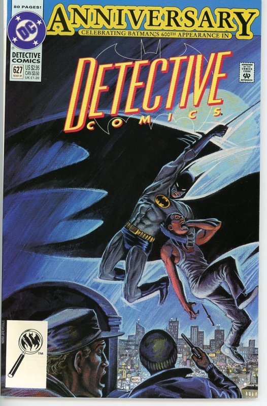 Detective Comics 627  1991  9.0 (our highest grade)