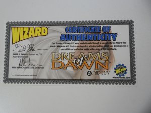 Dreams of Dawn #½ (1999) Wizard Exclusive W/COA VF Condition
