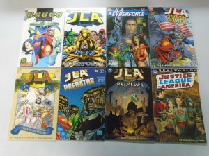 JLA Justice Prestige lot 51 different issues avg 8.0 VF