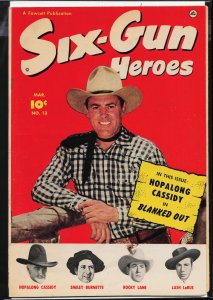 Six-Gun Heroes #12 (1952)