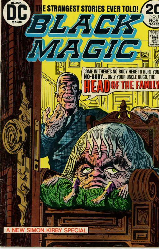 Black Magic 1  VG 1973 Simon & Kirby!