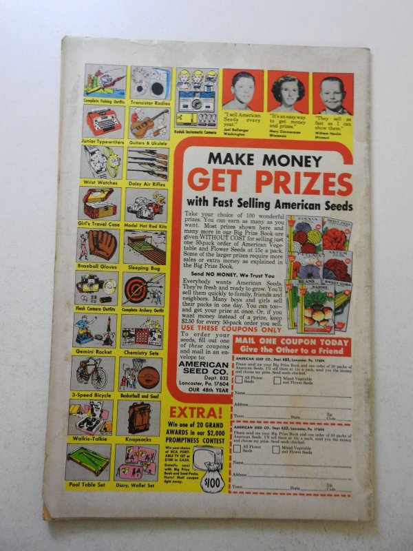 Our Army at War #166 (1966) GD/VG Cond moisture damage, rust on bottom staple