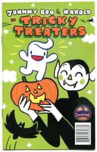 TRICKY TREATERS #1 Halloween ashcan, Promo, 2012, NM, Johnny Boo and Harold