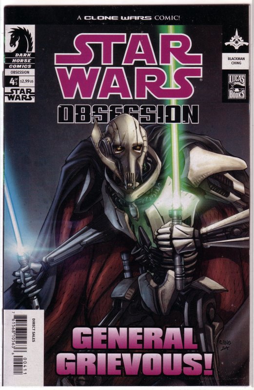 Star Wars  : Obsession #1-5 (complete set)