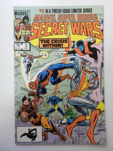 Marvel Super Heroes Secret Wars #3 (1984) FN Condition!