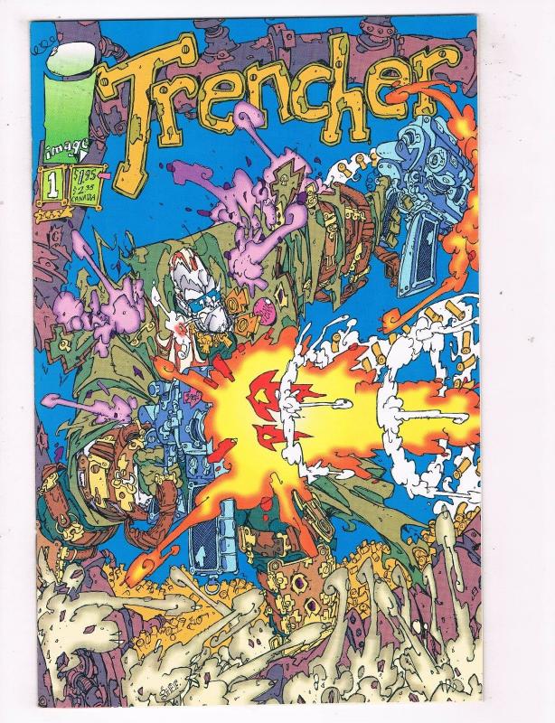 Trencher #1 VF/NM Image Comics Comic Book Giffen May 1993  DE44