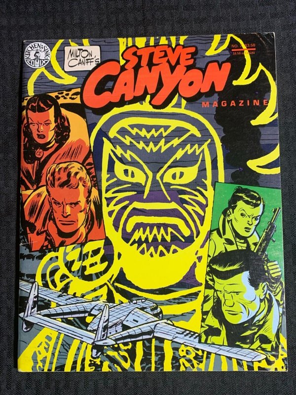 1984 STEVE CANYON #7 FN+ 6.5 Milton Caniff / Kitchen Sink