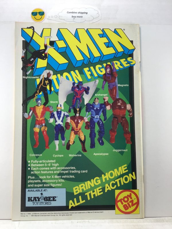 X-Men #1 Storm and Beast Cover (1991) Jim Lee art