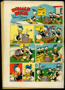 DONALD DUCK-PIXILATED PARROT-FOUR COLOR #282-1950-BARKS VG