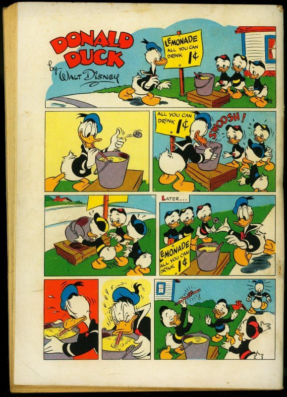 DONALD DUCK-PIXILATED PARROT-FOUR COLOR #282-1950-BARKS VG