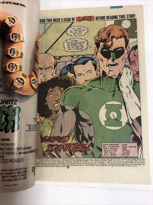 Green Lantern (1988) # 220 (VF/NM) Canadian Price Variant (CPV)