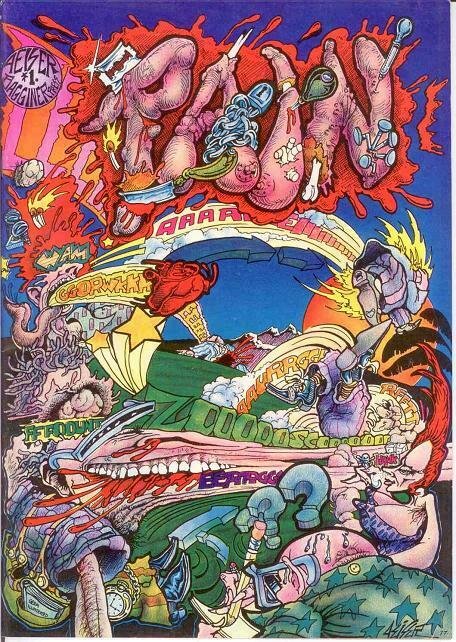 PAIN (1977 BAGGINER) 1 VG-F Geiser COMICS BOOK 