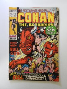 Conan the Barbarian #10 (1971) FN/VF condition