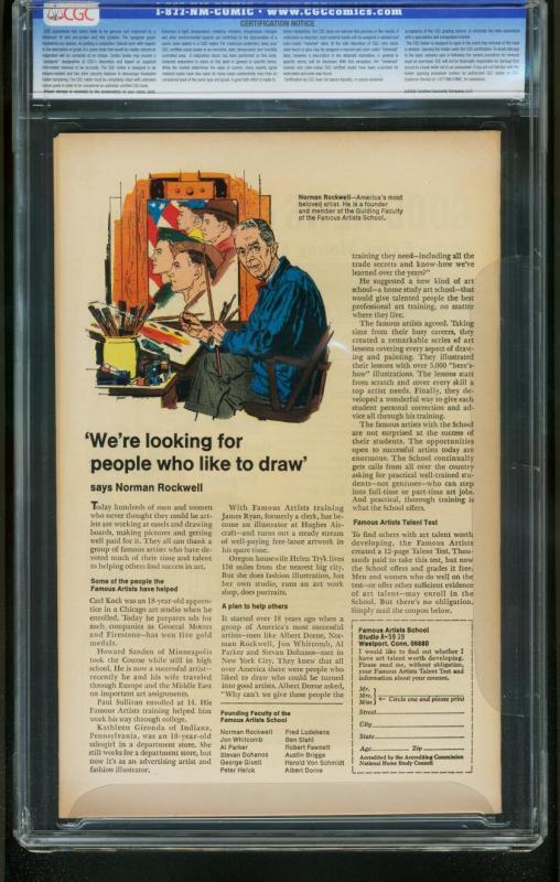 IRON MAN #8 1968-CGC GRADED 8.5 -GLADIATOR 0005947007