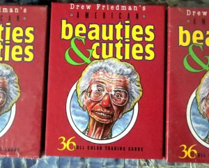 BEAUTIES & CUTIES 1995 card set Drew Friedman. Kitchen Sink Factory Sealed NIB