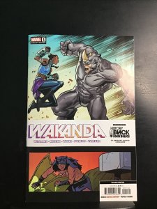 WAKANDA #1 SECOND PRINTING MARVEL COMICS 2022