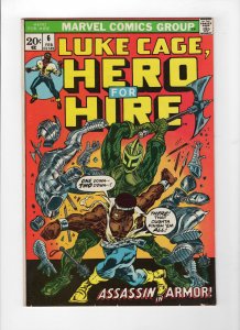 Hero for Hire #6 (Feb 1973, Marvel) - Fine/Very Fine