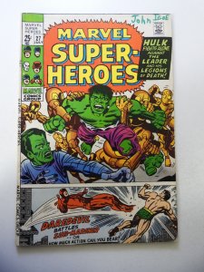 Marvel Super-Heroes #27 (1970) VG Condition ink and tape pull fc