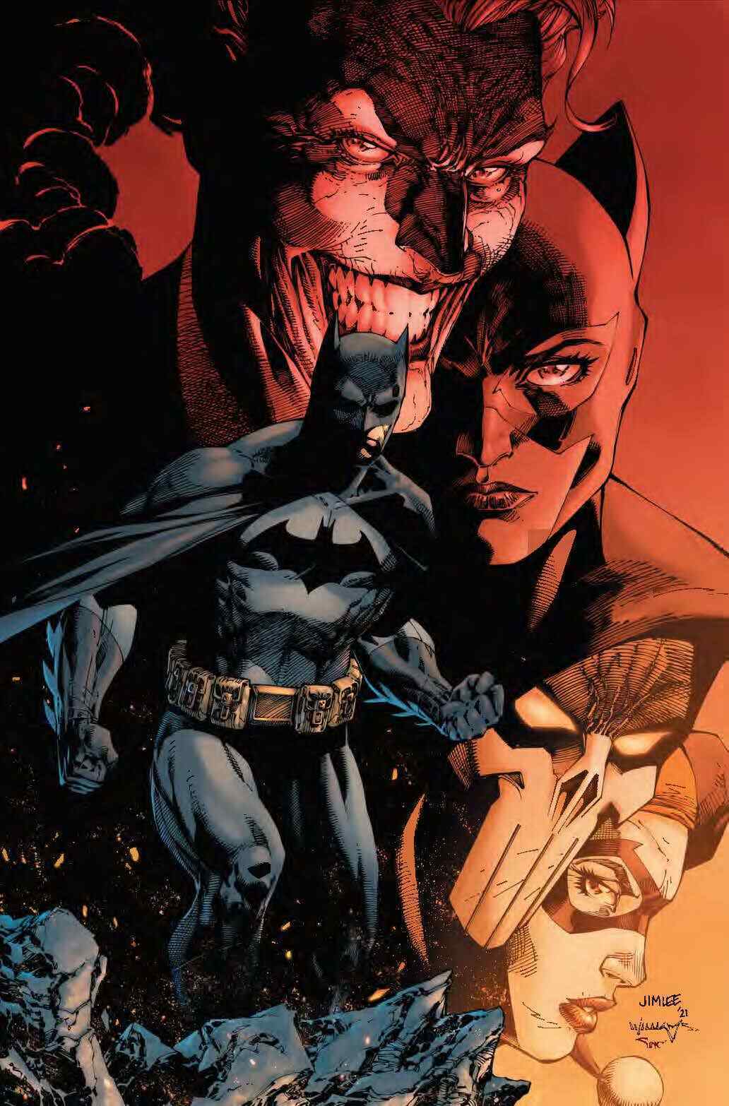 Batman Catwoman #7 Cover B Jim Lee & Scott Williams Variant Of 12 Mature 