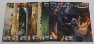 NeverWars #1-8 VF/NM complete series + 1B + 1C - Wonderland Oz Neverland ; AMP