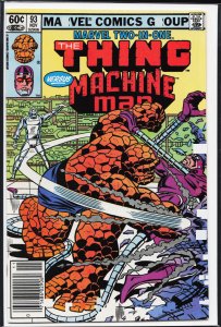 Marvel Two-in-One #93 (1982) The Thing