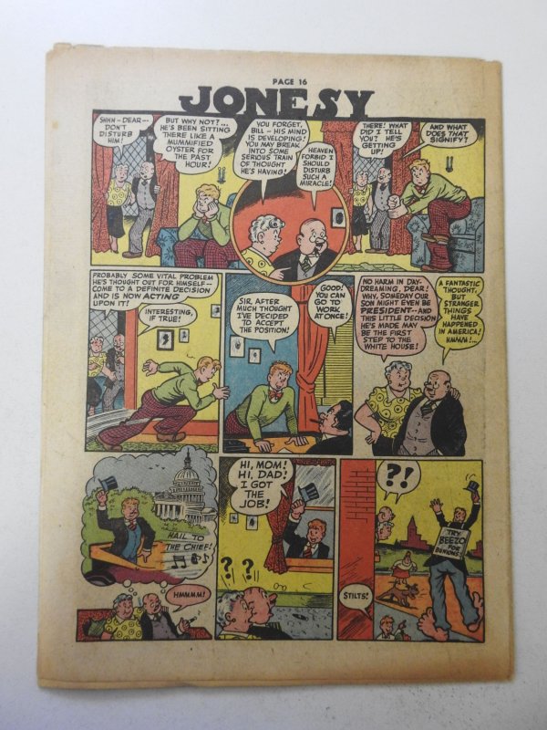 The Spirit #227 (1944) Newsprint Comic Insert Rare!