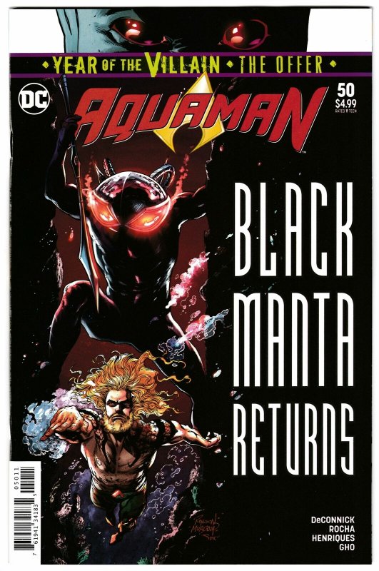 Aquaman #50 Main Cvr | Black Manta (DC, 2019) NM