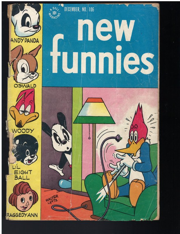 New Funnies #106 (Dell, 1945)