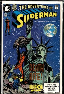 Adventures of Superman #465 (1990) Superman