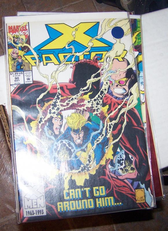 X-Factor # 90 1993 marvel    GENOSHA HAVOC POLARIS