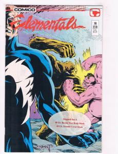 Elementals #18 FN Comico Comics Comic Book Willingham DE37 TW7